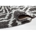 thumbnail image 3 of Ladole Rugs Dark Grey White Indoor Solid Plain Shag Soft Area Rug Mat Carpet Runner for Living Bed room Entry way Patio Small Medium Large Non Slip Skid Size 3x5. 4x6 5 x 8 7 x 10 9 by 12 11 feet ft, 3 of 4