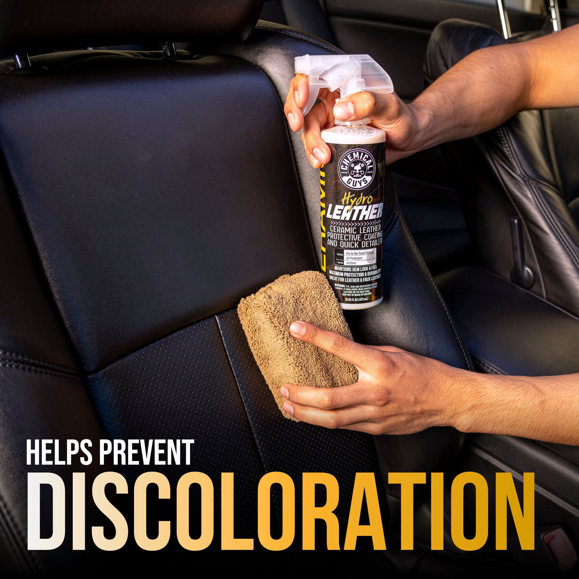 Chemical Guys HydroLeather Ceramic Leather Protective Coating