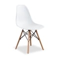 thumbnail image 1 of Heavenly Collection White Wood Chair, 1 of 5