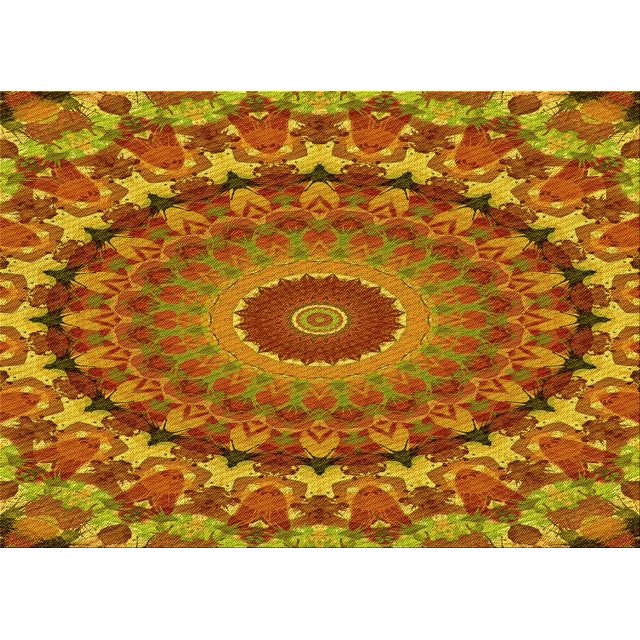 Ahgly Company Tapis d'Intérieur Rectangulaire Transitionnel Jaune Lavable à la Machine, 5 Pieds x 8 Pieds