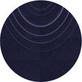 thumbnail image 1 of Ahgly Company Machine Washable Indoor Round Transitional Night Black Area Rugs, 8' Round, 1 of 7