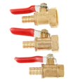 thumbnail image 3 of mmirethe Various Type Ball Valve Threaded Brass Ball Valve 16mm 8mm Red 1Set, 3 of 6