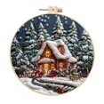 thumbnail image 1 of WMQPNNS New Trending Koofur Christmas C R O S S Stit Ch Embroidery Craft Kits ，Hand Christmas Diy Embroidery Patterns Stamped Kit Adults Kids Beginners Stamped Embroidery Kit, 1 of 4