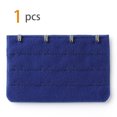 thumbnail image 2 of INSPIRE CHIC Femmes Dames 3 Rangées 4 Crochets sous-Vêtements Rallonge de Soutien-Gorge Rallonge de Bretelle Bleu Foncé, 2 of 5