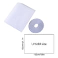 thumbnail image 3 of Ovzne Self Adhesive Window Screen, No Drill Mosquito Net Mesh, Adjustable Replacement Insect Screen for Home Windows Kitchen Bedroom White, 3 of 6