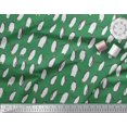 thumbnail image 2 of Soimoi Green Poly Georgette Fabric Penguin Ocean Print Fabric by Yard 52 Inch Wide, 2 of 3
