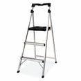 thumbnail image 2 of FOLDDEX 3 Step Ladder Folding Step Stool, 7.4 Lbs Aluminum Step Ladder Max Load 900lbs | Anti-Bump & Wide Non-Slip Pedal, Tool Tray, Safety Lock | Home, Office, Kitchen | Collapsible & Portable, 2 of 4