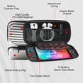 thumbnail image 3 of Carrying Case for Nintendo Switch 2, Hard Shell & Waterproof Portable Travel Carry Case with 2 Screen Protectors, Game Accessory Storage Bag, Silver, 3 of 7