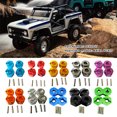 thumbnail image 4 of fastboy 4pieces 5MM en Alliage d'Aluminium Roue Adaptateur de Montage pour 1/10 AXIAL SCX10 AXIAL SCX10 en Alliage d'Aluminium Roue Adaptateur Titamium 1Set, 4 of 6