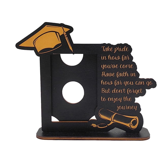 pdqouc Graduation Photo Frame 6.5x7.9 inch Photo Frame Desktop Graduation Photo Frame Display Photo Suitable for Home Room Decoration Suitable for Friends Family Graduates As Souvenirs