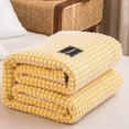 thumbnail image 4 of Soft And-friendly Blankets Milk Fleece Blankets Thicken Warm Siesta Fleece Blankets, 4 of 9