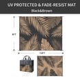 thumbnail image 2 of DEORAB 8'x10' Outdoor Rugs Patio Waterproof Outside Mat Reversible Plastic Camping Carpet,Black & Brown, 2 of 5