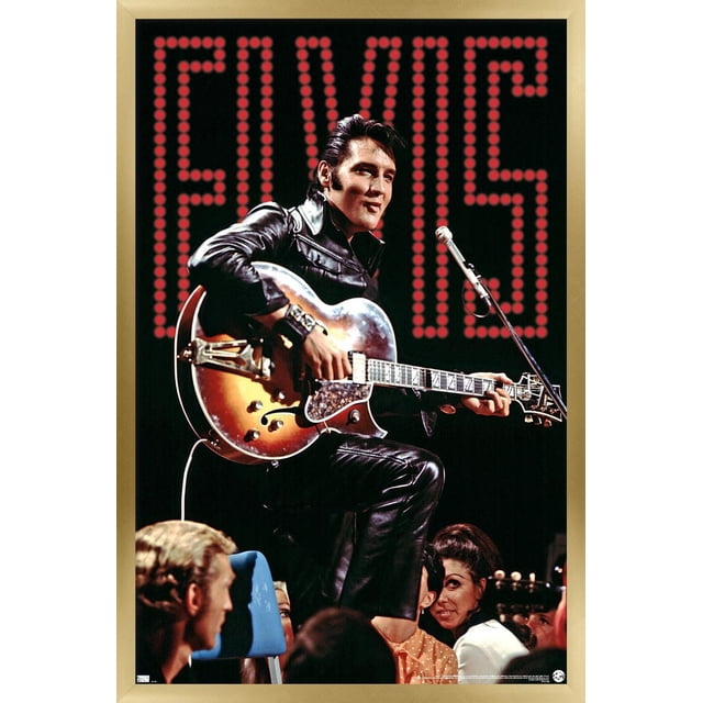 Elvis Presley - 68 Concert Wall Poster, 22.375" x 34"