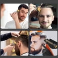 thumbnail image 5 of Hair Clippers for Men Cordless Hair Trimmer Beard Trimmer Electric Outline Trimmer 0mm Baldheaded, 5 of 5