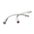 thumbnail image 2 of Xingzhi 10Pcs Aluminium Alloy Mountain Bike V Brake Noodle Cable Portable Detachable Replacement Riding Braking Tube Pipe 90°, 2 of 6