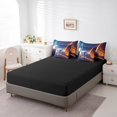 thumbnail image 4 of Sports Car Bed in a Bag Full Size Comforter Set 7 Pieces,Racing Car Bedding Sets Extreme Sport Sheet Set with Comforter, 4 of 5