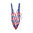thumbnail image 5 of Minkissy 2 Pcs Sac en Filet de Basketball en Nylon pour une Utilisation Portable dans les Stades, 5 of 5