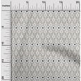 thumbnail image 1 of oneOone Cotton Poplin Fabric Ogee Ikat Printed Craft Fabric BTY 42 Inch Wide, 1 of 1