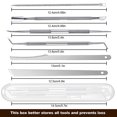 thumbnail image 2 of Pedicure Tool Kit, Surgical Grade Stainless Steel Ingrown Toenail File Lifter, Professional Nail Health Set for Home Use (7pcs), 2 of 6