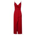 thumbnail image 2 of Meichang Robes d'Été Aguichant Portefeuille pour Femmes 2024 Été Sans Manches Longue Robe Moulante Décolleté en V Profond Robes Plissées Fente Boîte de Nuit Fête Soirée Robe Maxi, 2 of 5
