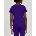 thumbnail image 3 of Landau ProFlex Haut de Blouse Médicale pour Femmes : 3 Poches, Coupe Moderne Ajustée, Col en V Extensible 4169, 3 of 5