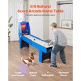 thumbnail image 2 of VEVOR Table de Jeu d'Arcade Roll & Score de 8 Pi, Marqueur Électronique, Salle de Jeux Familiale, 4 Balles, 2 of 9
