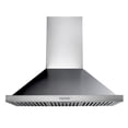 thumbnail image 1 of ROXON 900 CFM 30 Inches Range Hood Kitchen Exhaust Fan Stainless Steel Wall Mounted Style RXN-W18-30, 1 of 2