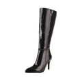 thumbnail image 2 of Cameland Autumn/winter Candy-coloured Side Zipper Embossed High Heel Boots For Ladies, 2 of 8