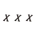 thumbnail image 2 of Youkk Iron Decoration Doorplate Durable And Rustproof Wide Application Not Easy To Fade Metal Metal Letters House Numbers B17--X 3Set, 2 of 6