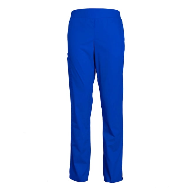 Pantalon d'Uniforme d'Infirmière pour Femmes Coupe Ajustée Jambe Évasée Taille Élastique