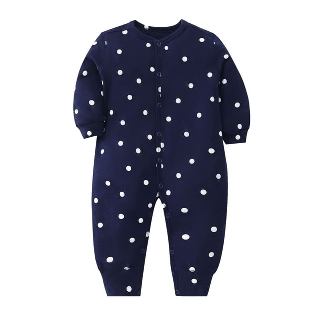 Robe Bébé Barboteuse Bébé Garçon Fille Imprimé Barboteuse Combinaisons Tenues