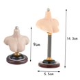 thumbnail image 3 of Baohd Sleek and Practical Male Female Bust Stand PVC Model for Wigs Female A 1Set, 3 of 6
