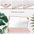 thumbnail image 4 of KOMI Tablet PC Case Case Compatible with Lenovo Tab M10 Plus (Gen 3 2022) 10.6"Tablet Case, TPU Slim Cover Auto Wake/Sleep Smart Case with Clear Transparent Back Shell Back tablet protection Rose Gold, 4 of 5
