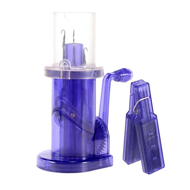 Outil de Tricotage Manuel pour Bracelets Bleu