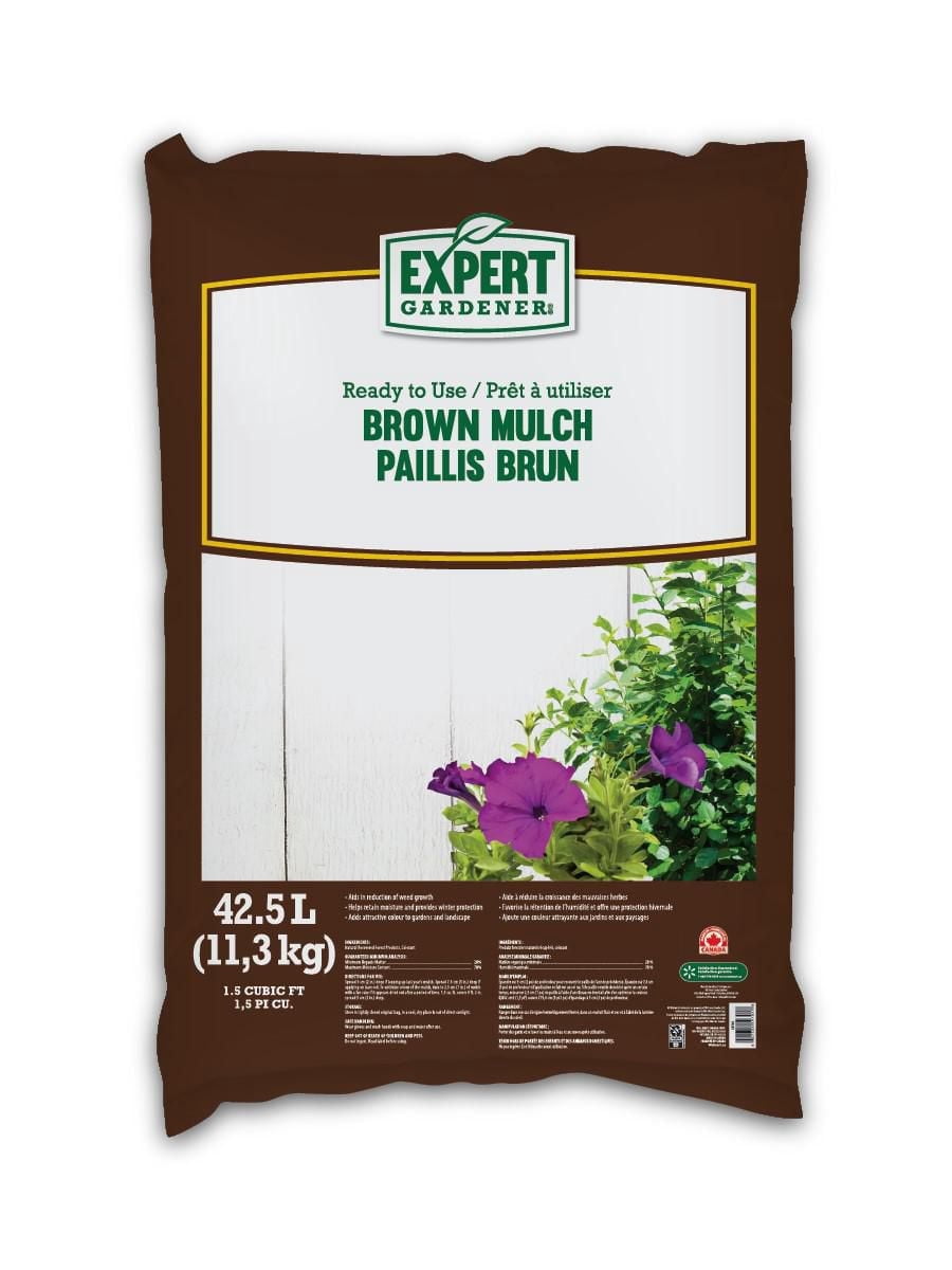 Expert Gardener Paillis Brun 1,5 CuFt/42,5 L