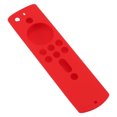 thumbnail image 2 of Remote Silicone Cover, Shockproof Skin Friendly Touch Remote Control Silicone Case Soft Lightweight Anti Drop With Lanyard For Living Room Red,Blue,Fluorescent, 2 of 8