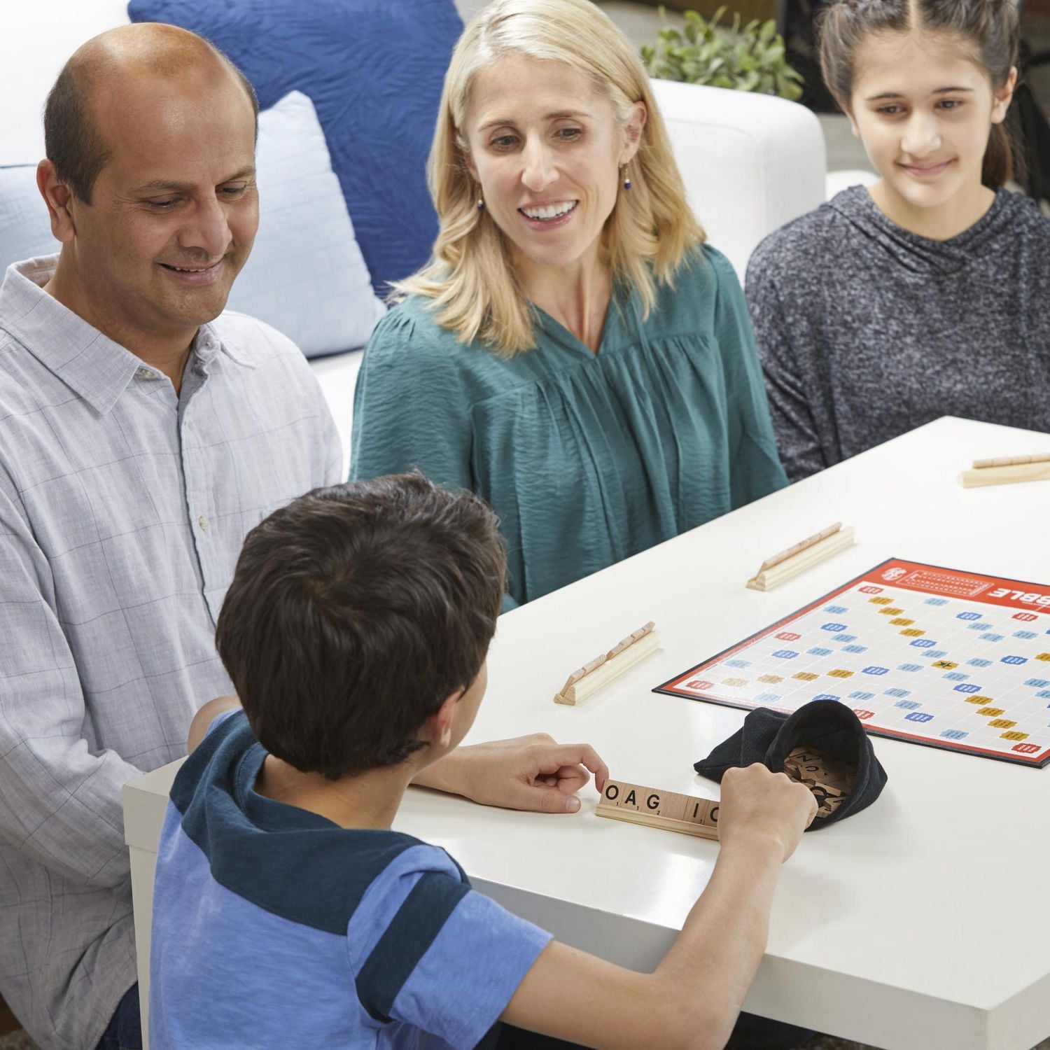 Hasbro Scrabble Board Game, The Classic Crossword Game (English)