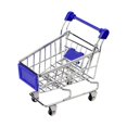 thumbnail image 1 of Baby Kids Simulation Mini Shopping Cart Toys Handcart Supermarket Storage Basket Trolley Toy, 1 of 3