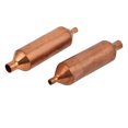 thumbnail image 1 of Unique Bargains 75mm Length 19mm Dia Air Conditioner Receiver Strainer Filter Drier Dryer 2pcs, 1 of 2