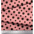 thumbnail image 2 of Soimoi Rayon Fabric Dots Dots Print Fabric by the Yard 56 Inch Wide, 2 of 3