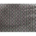 thumbnail image 4 of oneOone Georgette Viscose Fabric Diamond & Chevron Ikat Fabric Prints By Yard 42 Inch Wide, 4 of 4