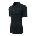 thumbnail image 2 of Adidas Polo de Performance pour Hommes, P, Noir, 2 of 3