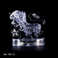 thumbnail image 2 of Fridja 3D Crystal Puzzle Jig-saw Clear Twelve 12 Constellation Astrolog Flash LED Light, 2 of 3