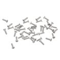 thumbnail image 1 of Unique Bargains M1.2x0.25x4mm Lot de 100 Vis Plates Rondes en Métal pour Machine à Entraînement Phillips, 1 of 5