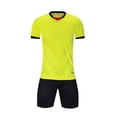 thumbnail image 2 of Diufon Ensembles Athlétiques Garçons Filles T-Shirts à Manches Courtes Col Ras du Cou et Shorts Basketball Sport Course Tenues d'Été, 2 of 4