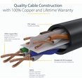 thumbnail image 5 of StarTech Câble Ethernet CAT6 9 Pieds - Green CAT 6 Gigabit - 650mhz 100W PoE RJ45 UTP Réseau/cordon de Réparation, 5 of 5