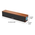thumbnail image 1 of Pc Speakers for Desktop Home Laptop Sliver LED Small Wired USB Speaker, Independent Rotary Volume Control Plug and Play 3.5mm Audio Interface for PC USB Audio Interface, 1 of 2