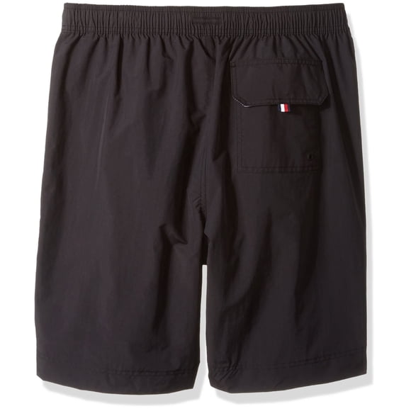 Tommy Hilfiger Bas de Maillot de Bain Unis pour Hommes, Noir, Grande Taille, XXX-Grand