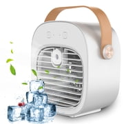EGNMCR Portable Air Conditioner Purifier USB Conditioner Humidifier Fan USB Mini Portable Cooler Upgraded Mute Cold fan