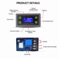 thumbnail image 3 of Thermostat WIFI Remote High Temperature Digital Thermostat LCD Screen Display K Type Thermocouple High Temperature Controller -99 to 999 degrees Celsius  Black, 3 of 7